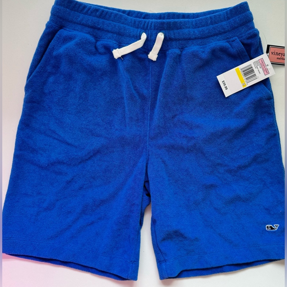 Boys terry shorts - perfect for after the pool or beach.
